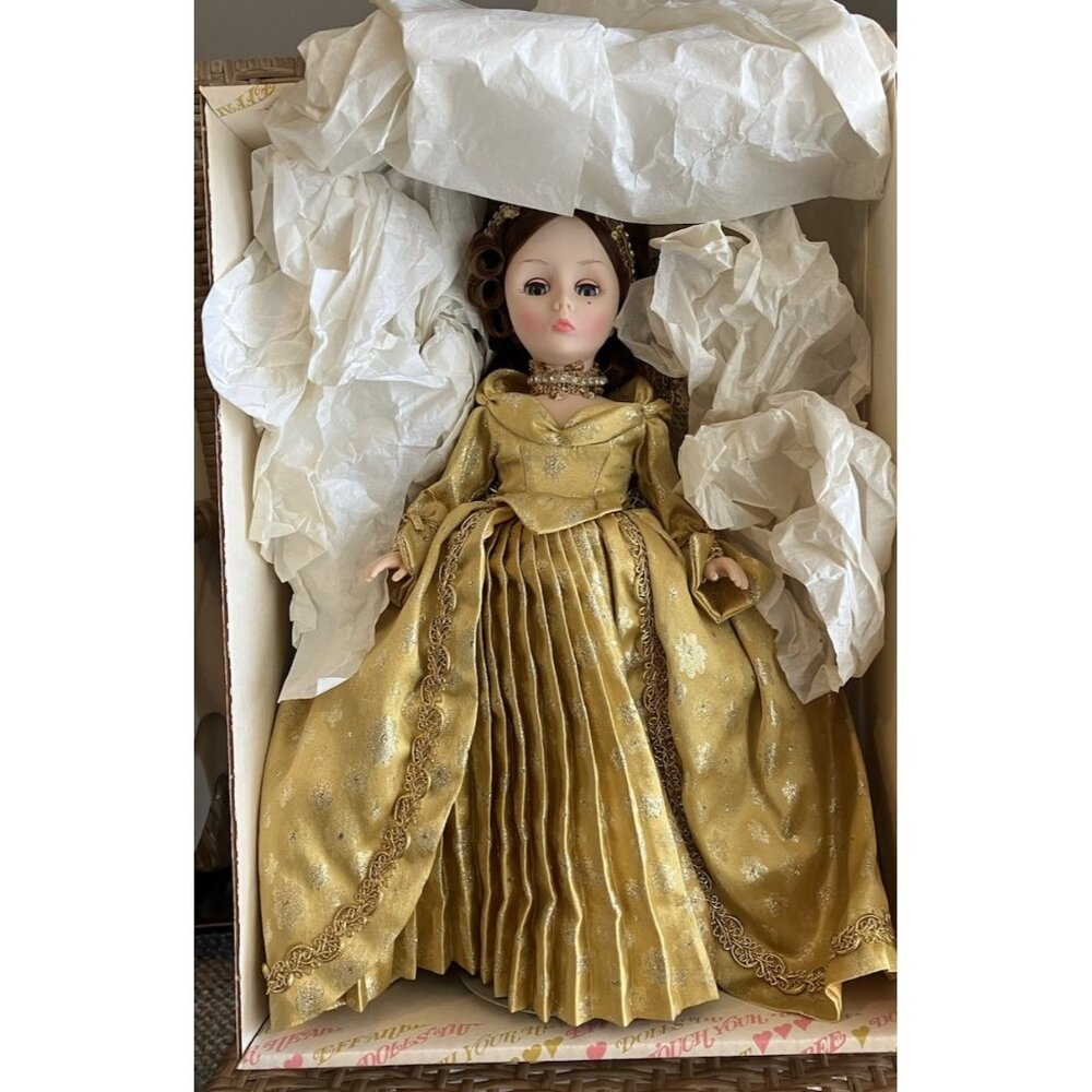 1978 "CROWNING GLORY" EFFANBEE Vinyl Doll w/ Original Box & Certificate 15”